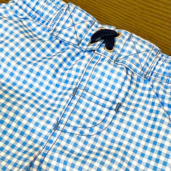 RuggedButts Gingham Check Swim Trunks - Picture 5 of 10